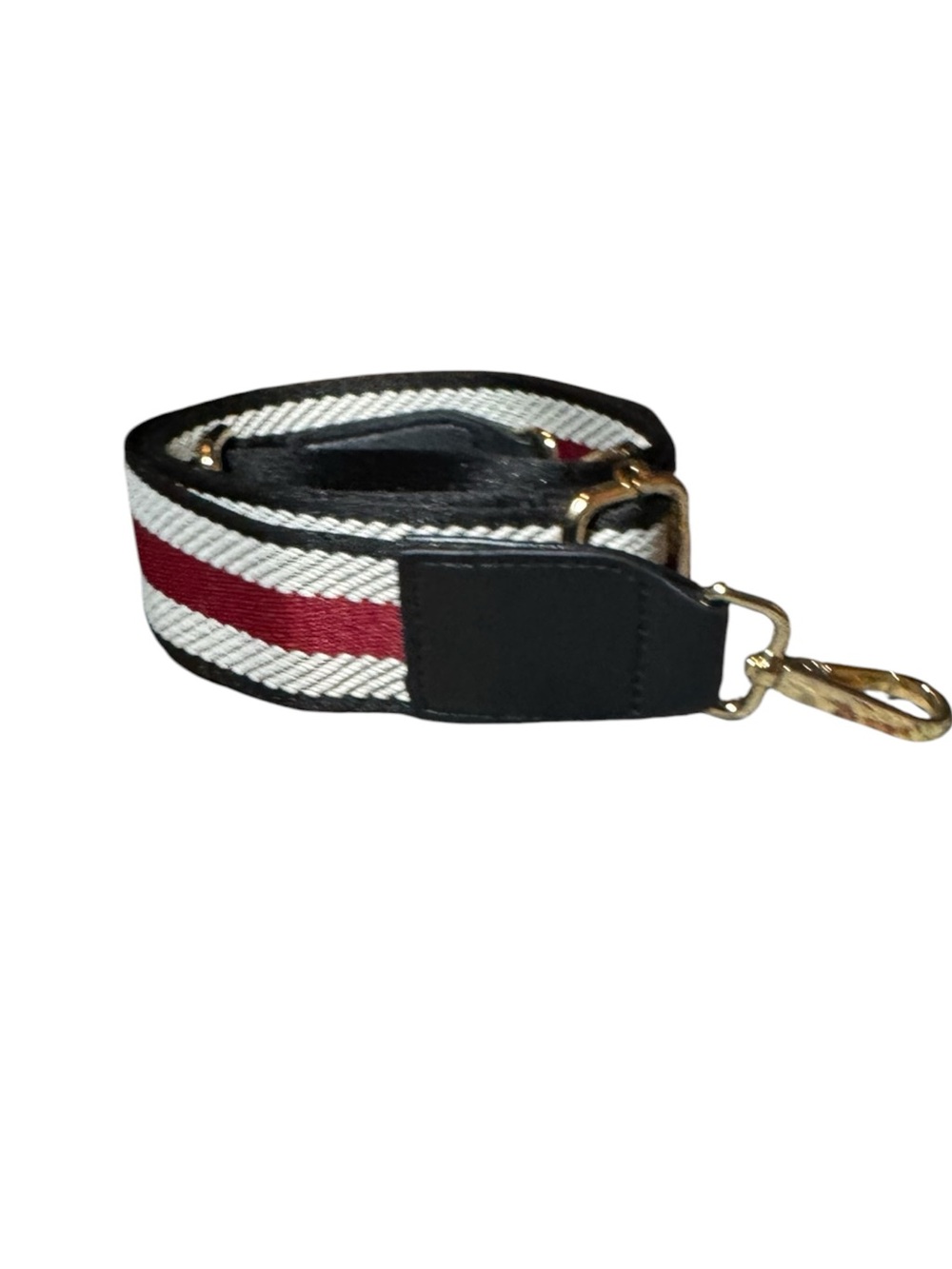 NWOT Adjustable Replacement Bag Strap iRed, White & Black